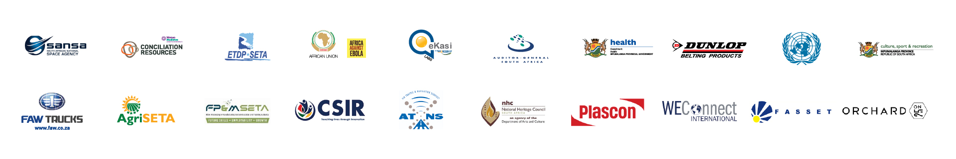 Selected client logos